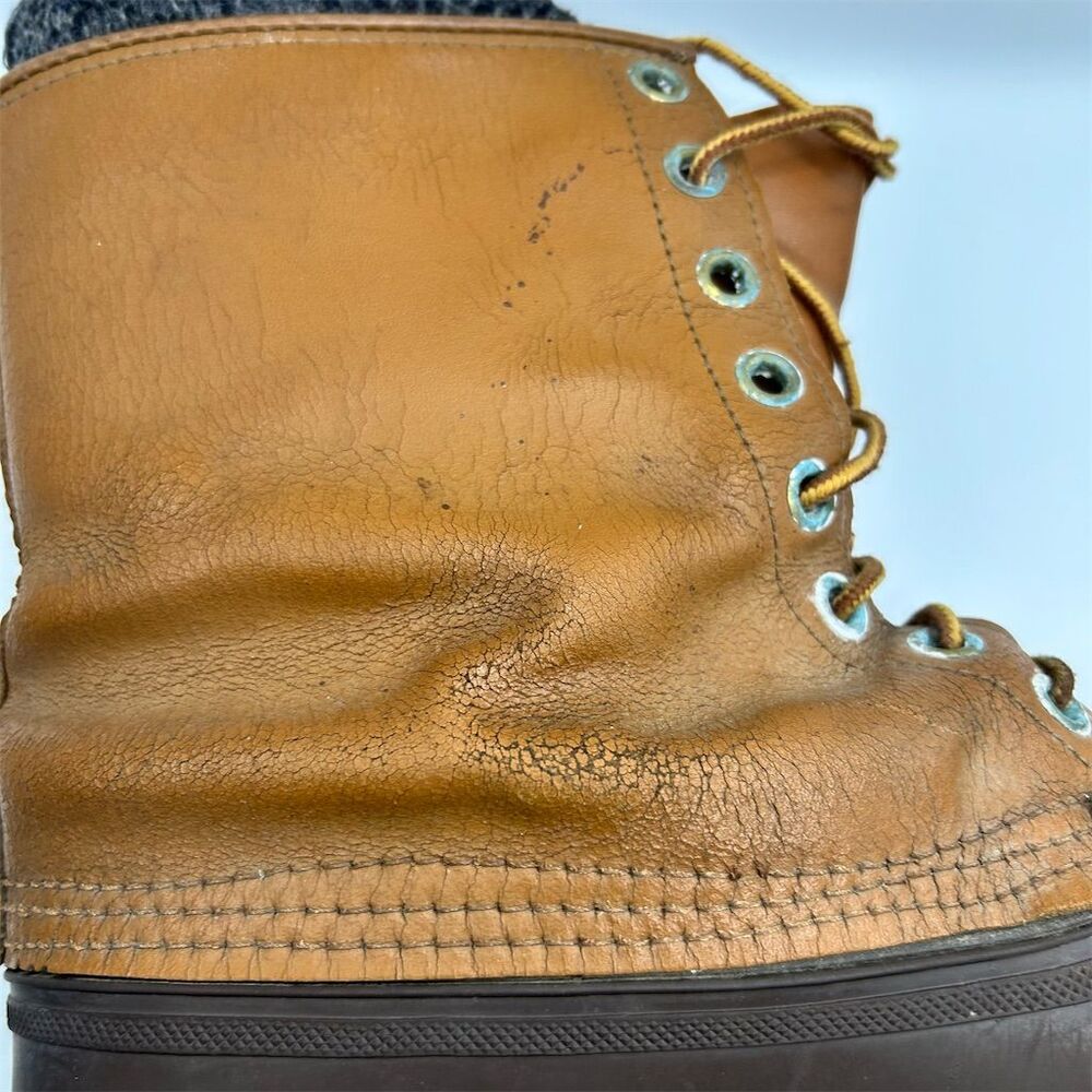 Sorel Osprey Men's Vintage Snow Boots Brown Size 12 Winter Casual READ - Picture 6 of 15
